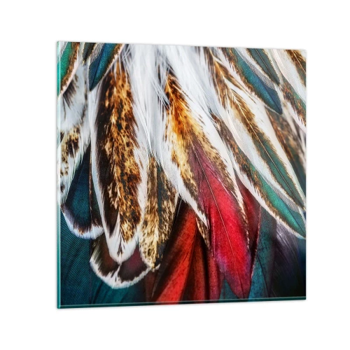 Obraz na skle - Tajomstvo letu - 40x40 cm