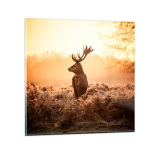 Obraz na skle - Pán na panstve - 40x40 cm