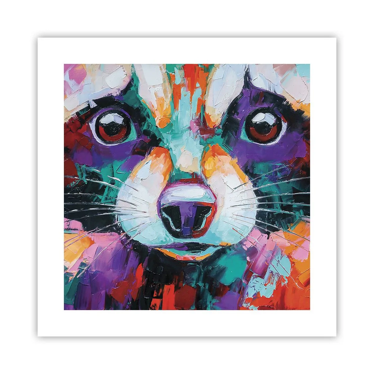 Plagát - Iba dobré emócie - 40x40 cm