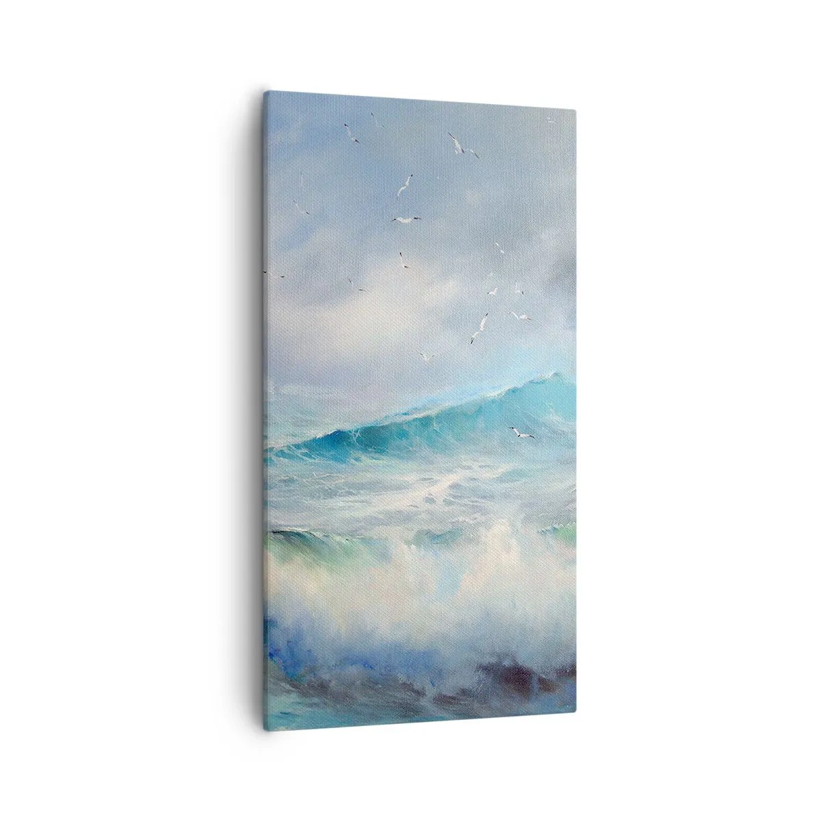 Obraz na plátne - „Víchrica zavyla triumfálne…“ - 55x100 cm