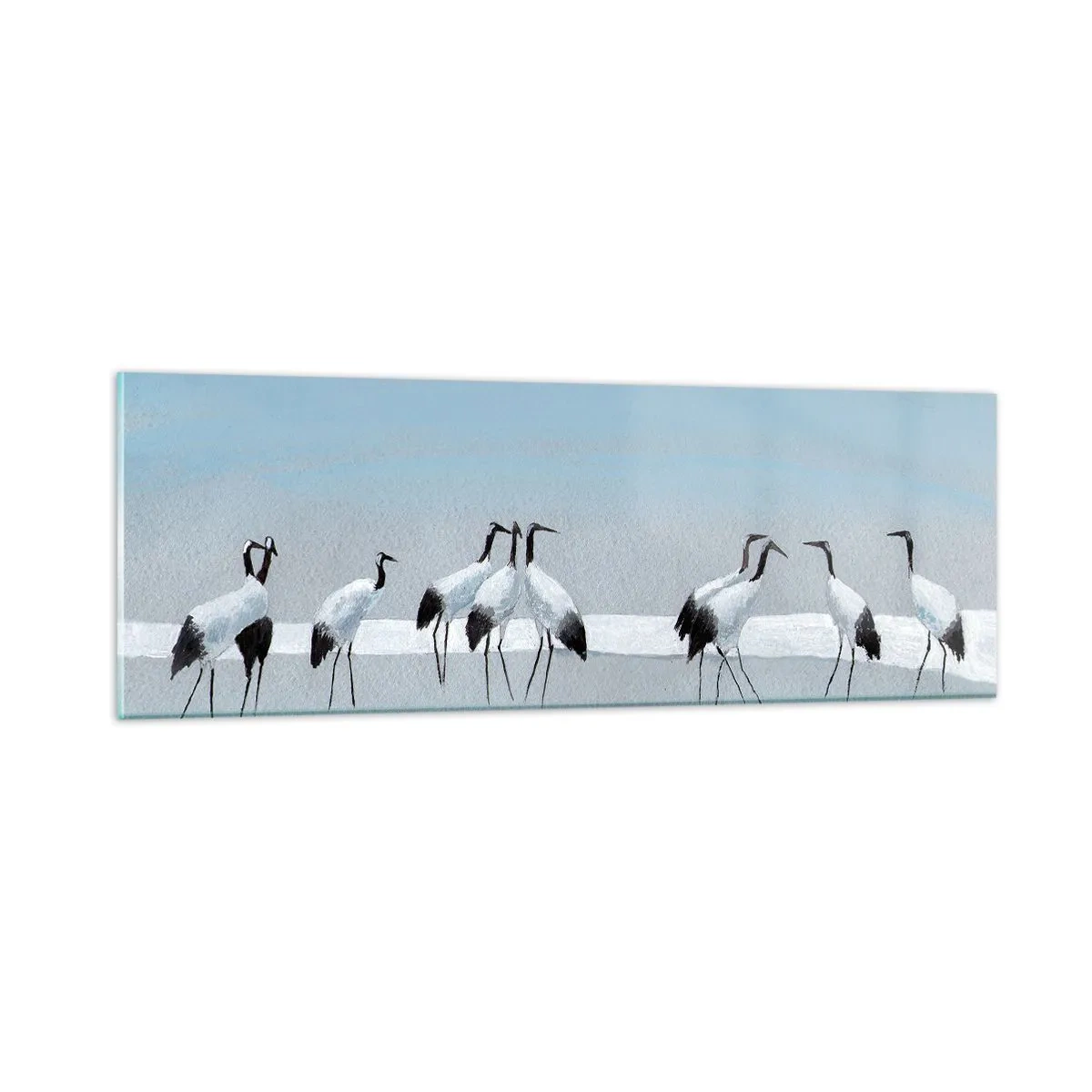 Obraz na skle - Po horúcom dni - 90x30 cm