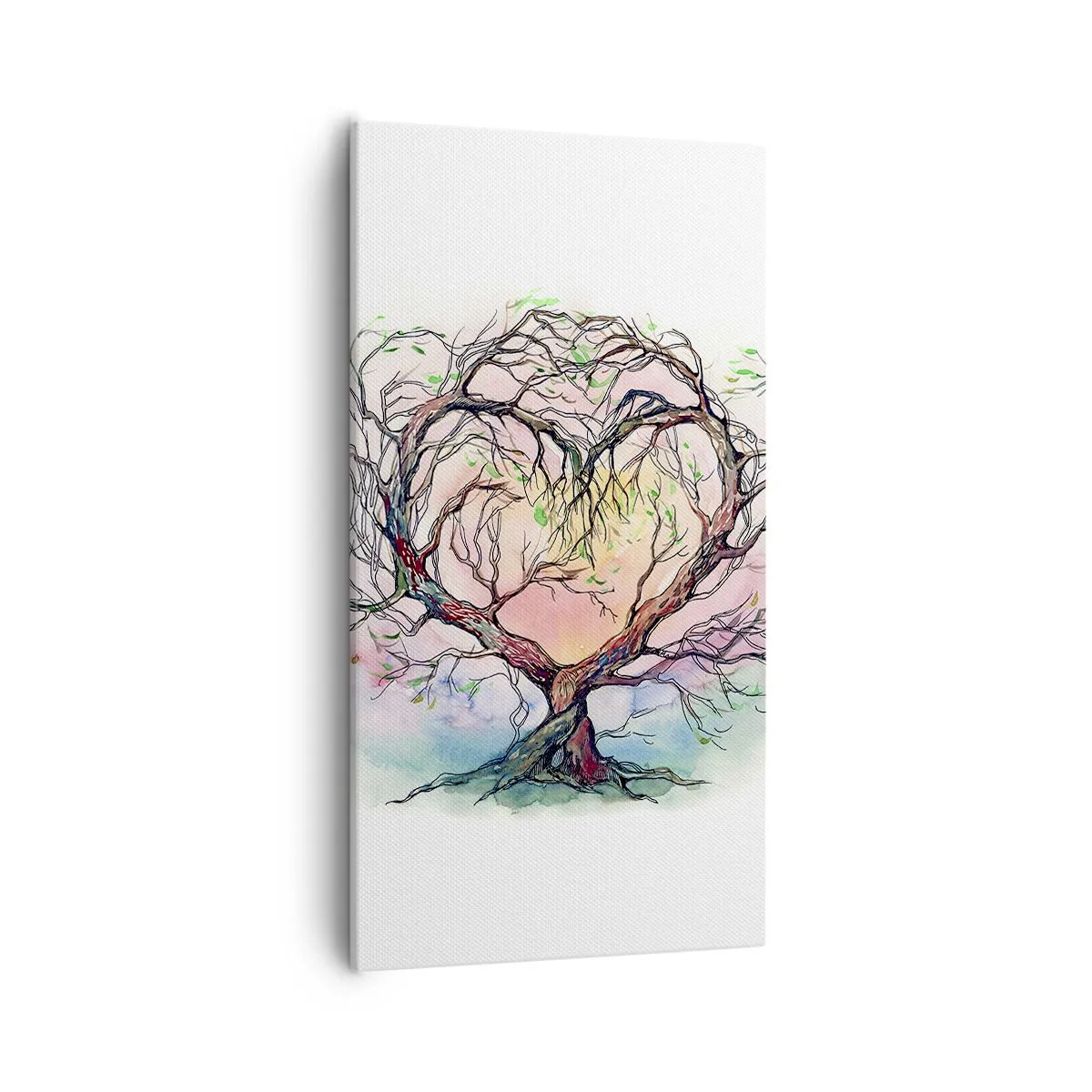 Obraz na plátne - Spoločne proti víchriciam - 55x100 cm