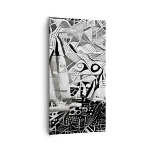 Obraz na plátne - Medzi vlnami - 65x120 cm
