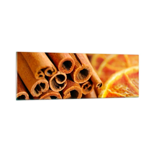 Obraz na skle - Cítite ich arómu? - 90x30 cm