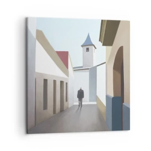 Obraz na plátne - Slnečná prechádzka - 50x50 cm