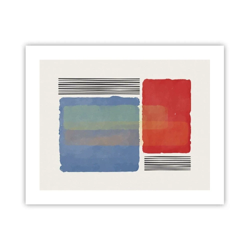 Plagát - Duch a písmeno geometrie - 50x40 cm