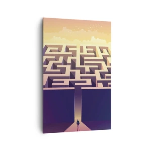 Obraz na plátne - Čas rozhodnutí - 80x120 cm