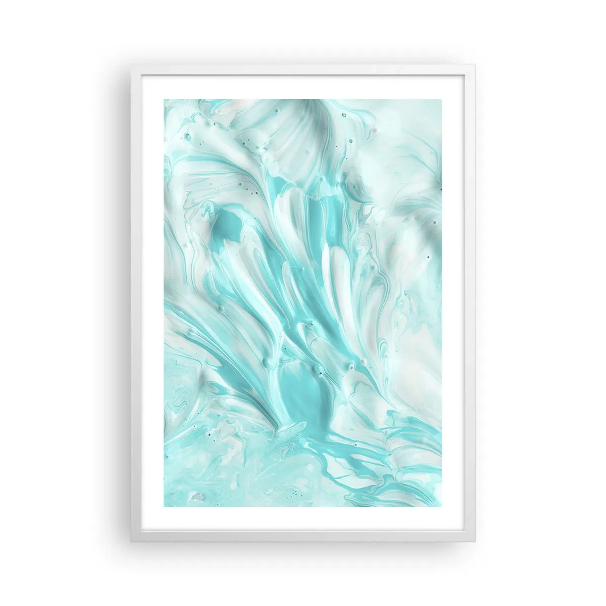 Plagát v bielom ráme - Navždy spolu - 50x70 cm