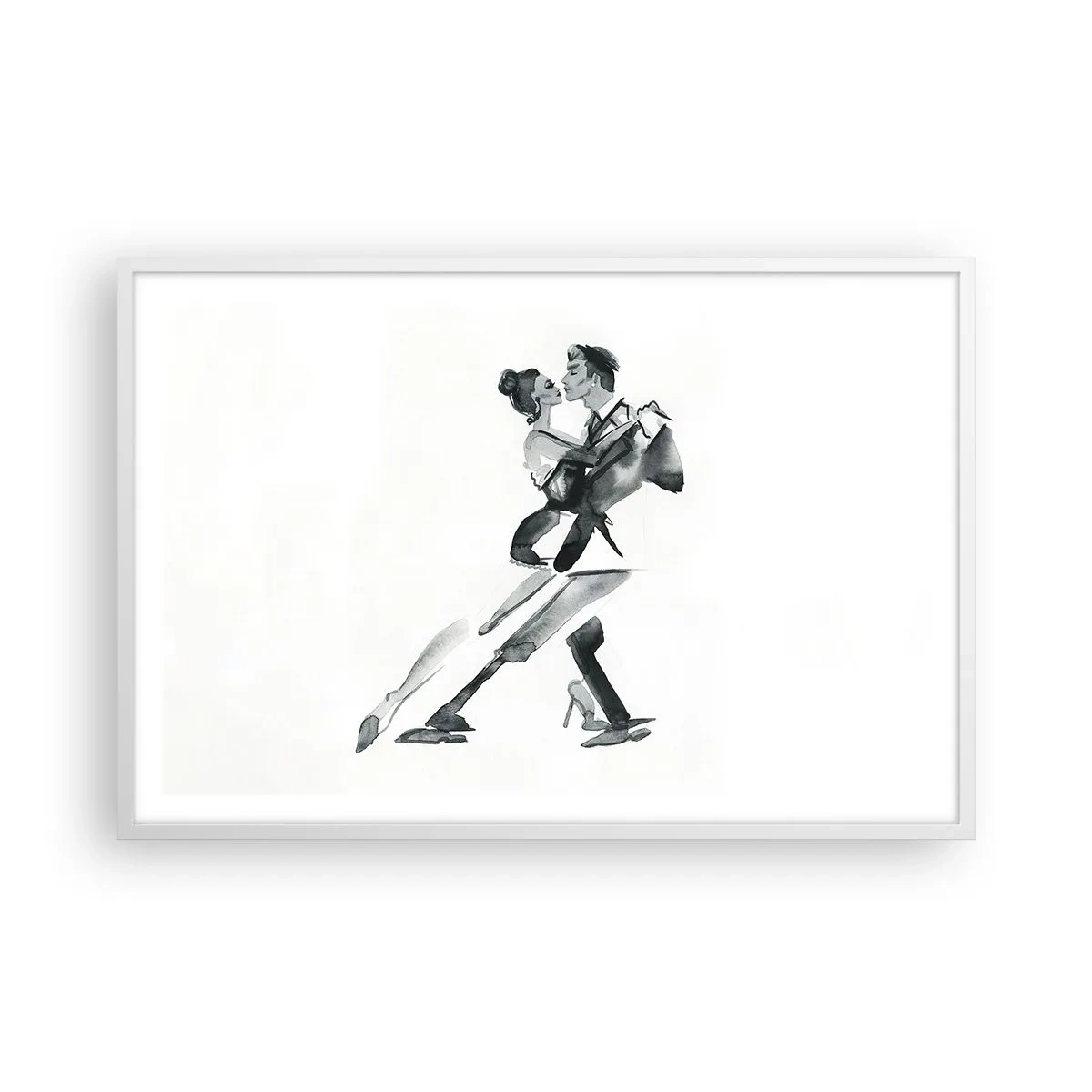Plagát v bielom ráme - V jednom rytme - 91x61 cm
