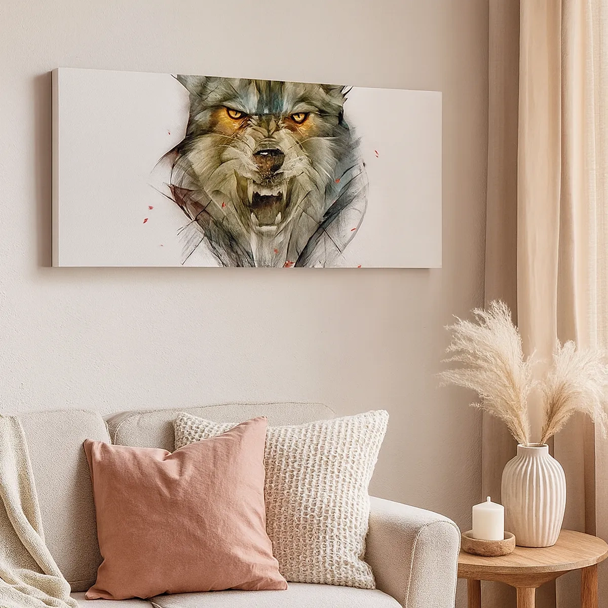 Obraz na plátne - Ani krok! - 30x30 cm