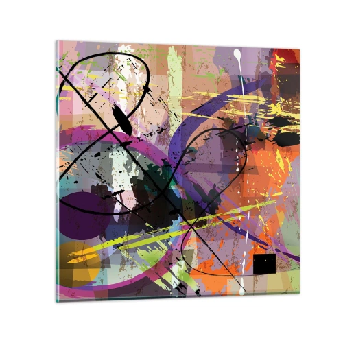 Obraz na skle - Možno priamo alebo okolo - 60x60 cm