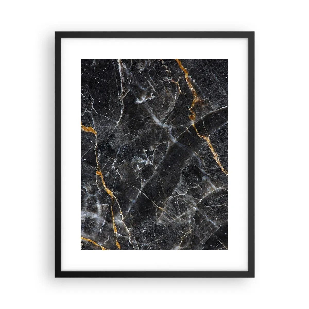 Plagát v čiernom ráme - Vnútorný život kameňa - 40x50 cm