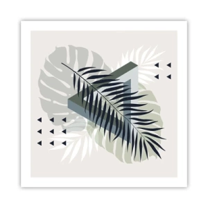 Plagát - Príroda a geometria – dva poriadky? - 60x60 cm