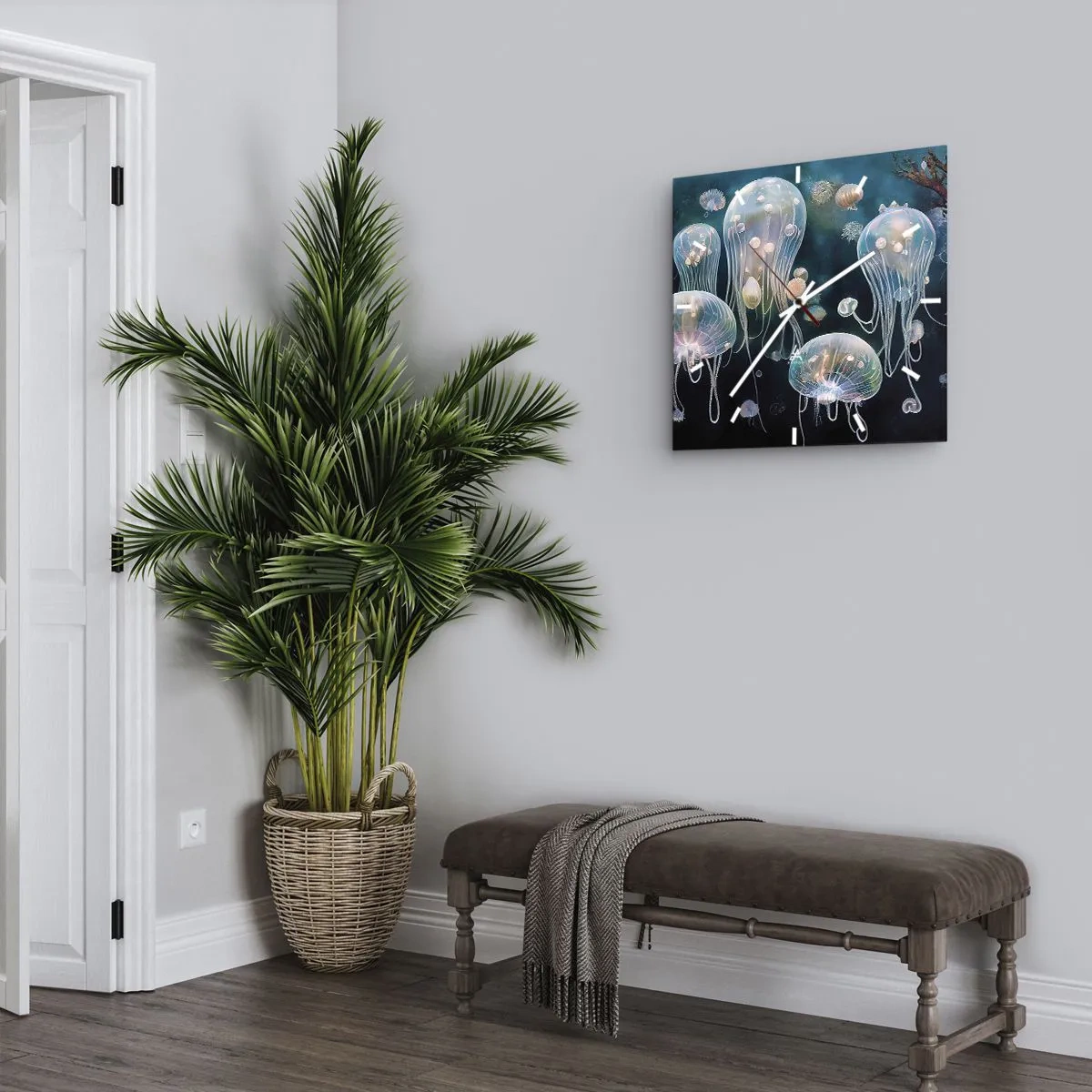 Nástenné hodiny - Podvodný ples - 40x40 cm