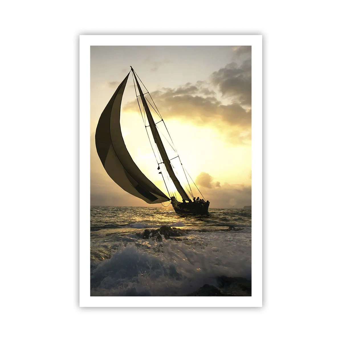 Plagát - S vetrom a proti vetru - 61x91 cm