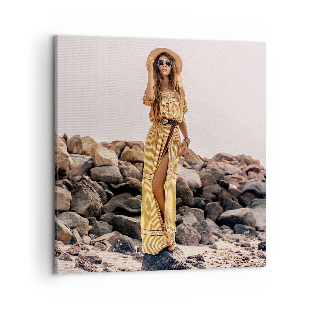 Obraz na plátne - Kúzlo kameňov - 50x50 cm