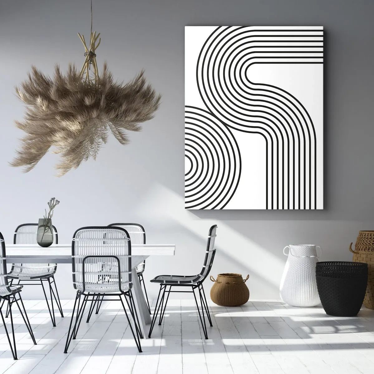 Obraz na plátne - V zákrute - 65x120 cm