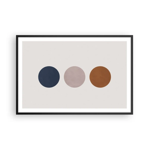 Plagát v čiernom ráme - Symbol dokonalosti - 91x61 cm