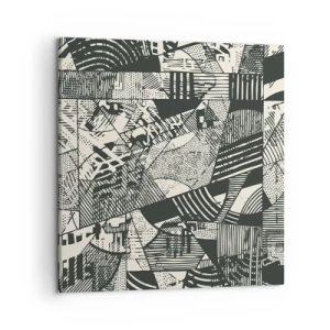 Obraz na plátne - Dynamika súčasnosti - 50x50 cm