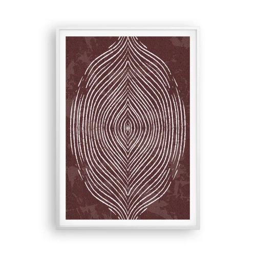 Plagát v bielom ráme - Priestor hovorí - 70x100 cm