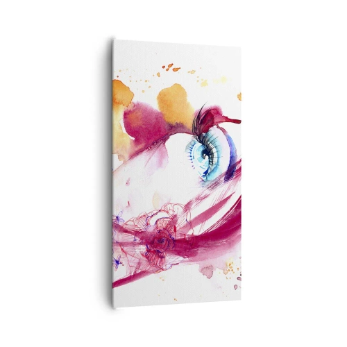 Obraz na plátne - V blízkosti svet rozkvitá - 65x120 cm