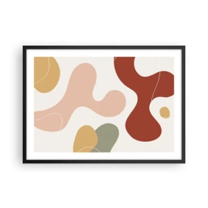 Plagát v čiernom ráme - Klikiháky - 70x50 cm