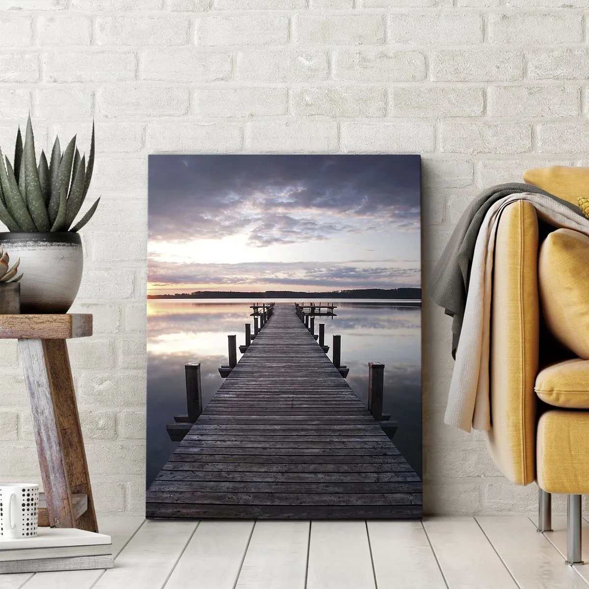 Obraz na plátne - Tichá hranica medzi dňom a nocou - 50x70 cm