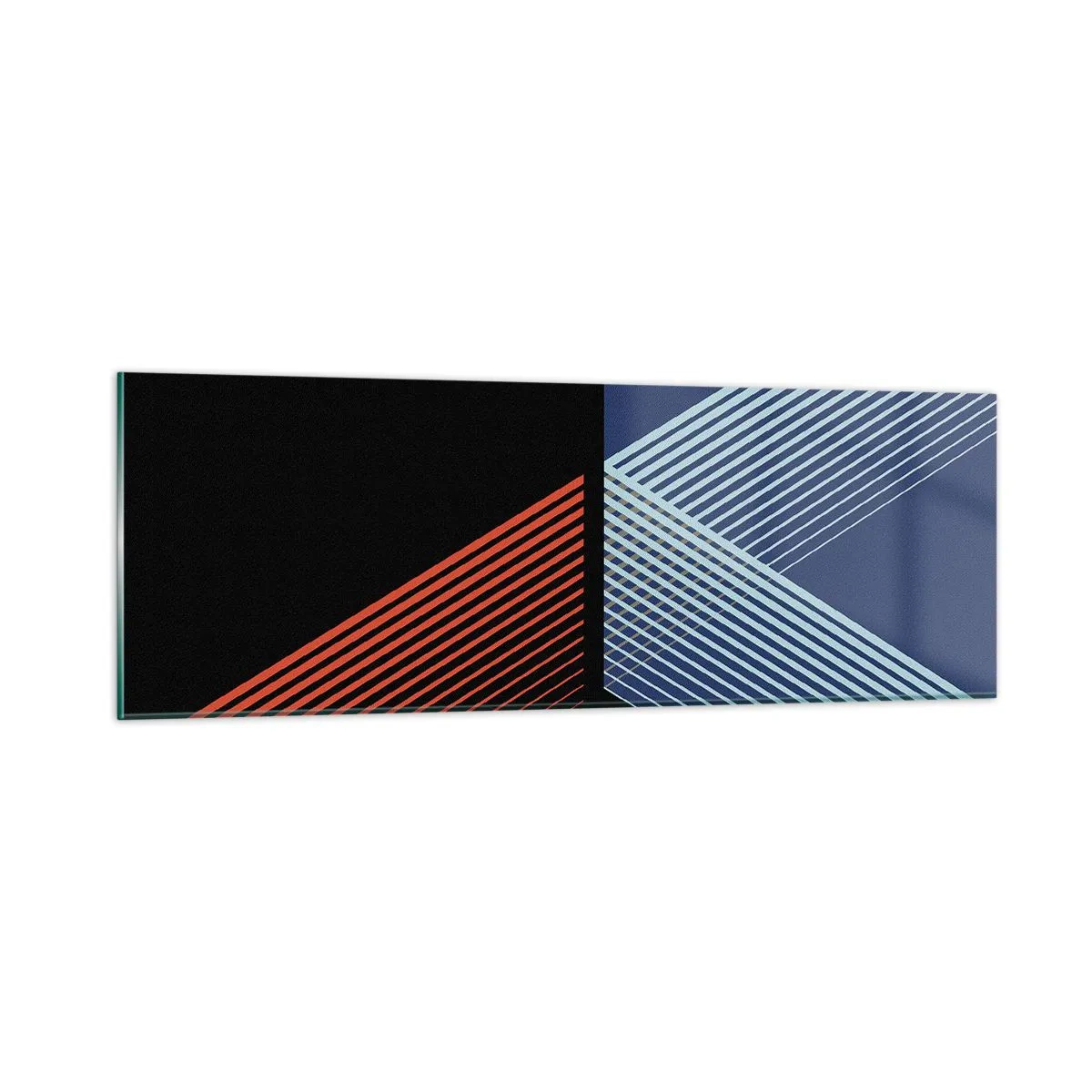 Obraz na skle - Jednoduchý príbeh - 90x30 cm