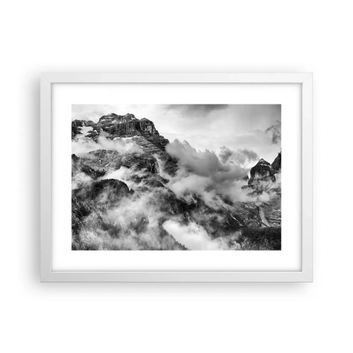 Plagát v bielom ráme - Krásne a kruté - 40x30 cm