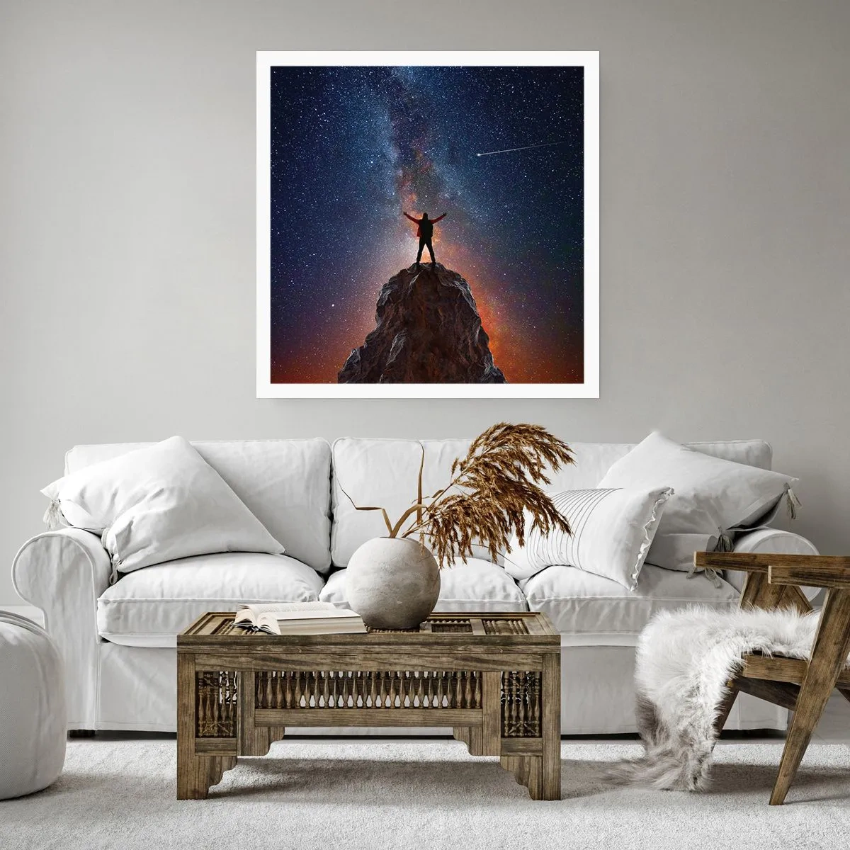 Plagát - Sila je so mnou! - 30x30 cm