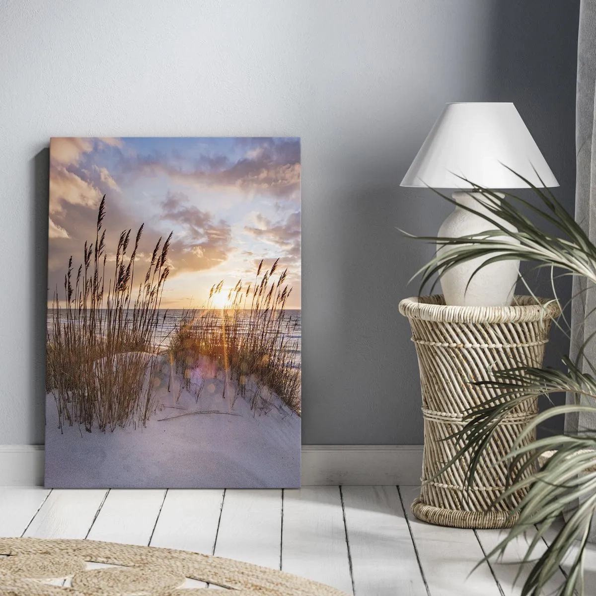 Obraz na plátne - Rozlúčka so slnkom a vetrom - 50x70 cm