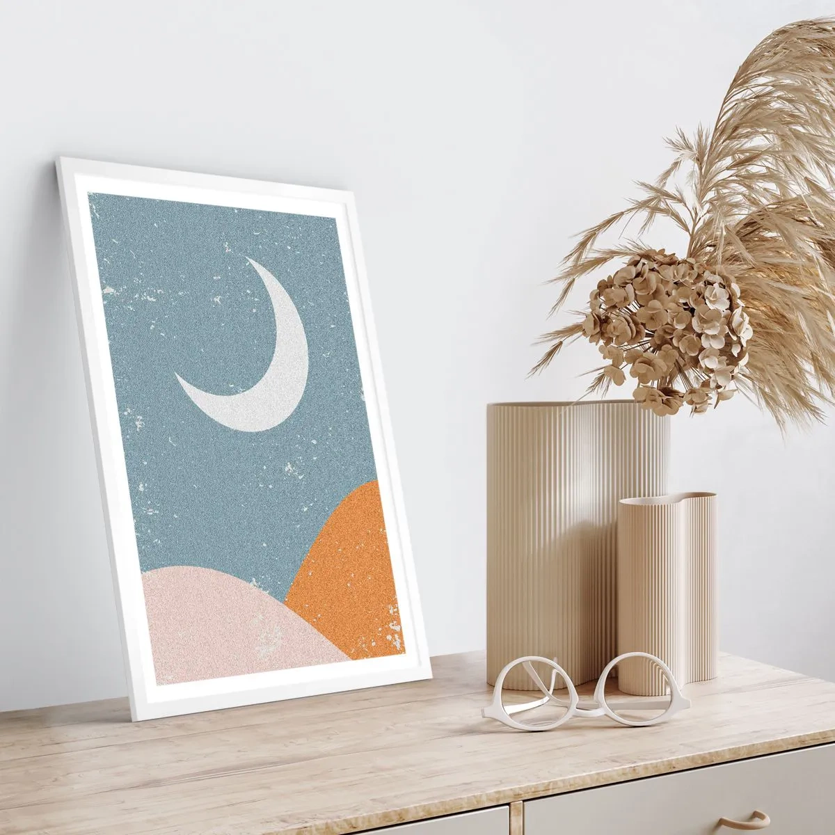 Plagát v bielom ráme - Zázrak mnohých nocí - 70x100 cm