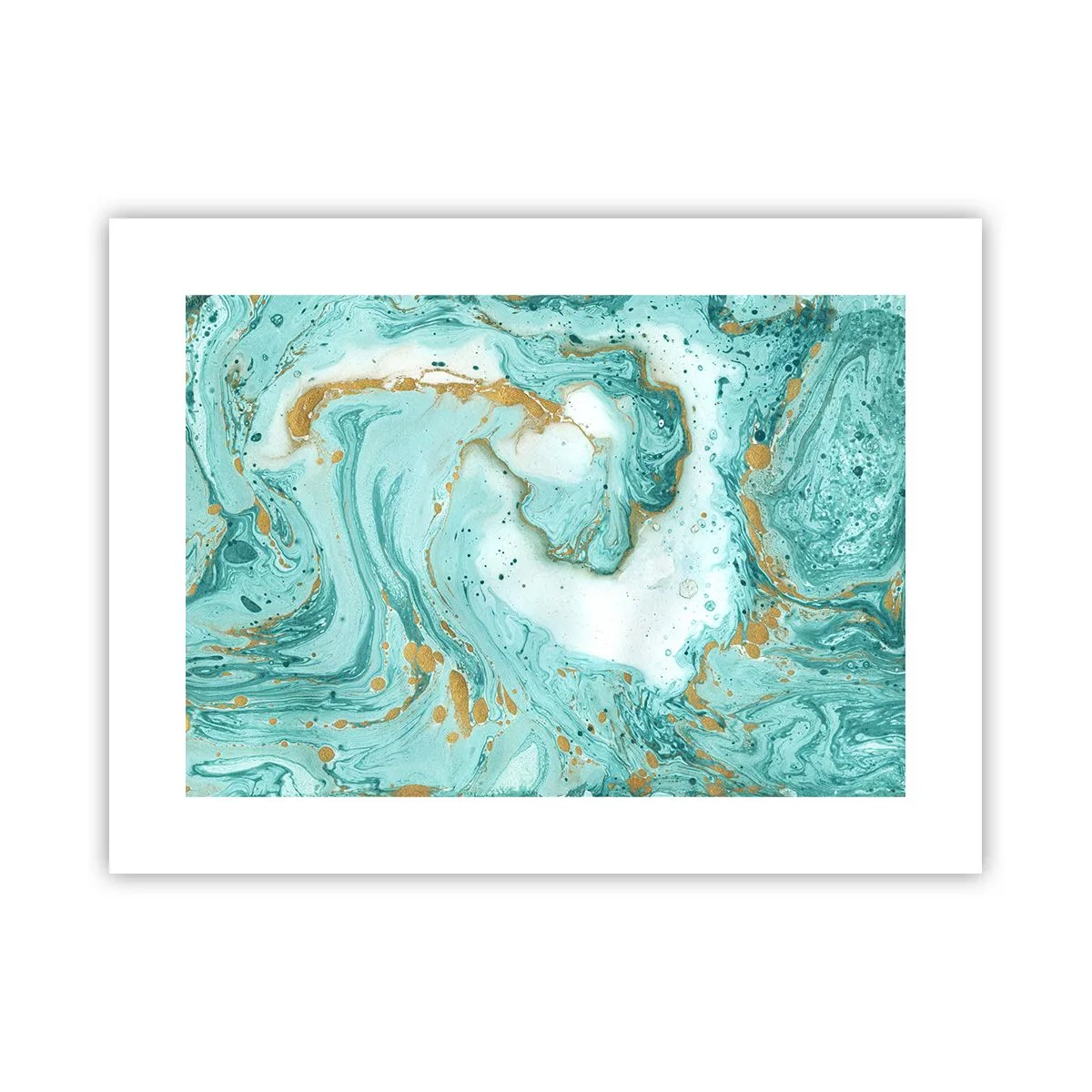 Plagát - Pod veľkou vlnou z epochy Edo - 40x30 cm