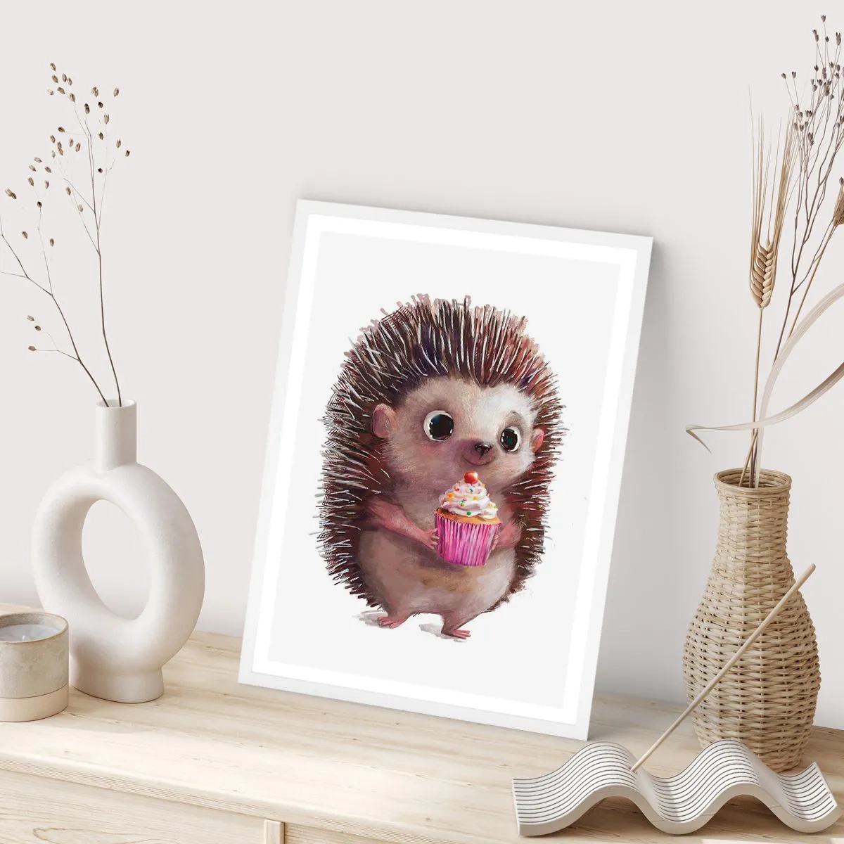 Plagát v bielom ráme - Oslava je každý deň - 50x70 cm