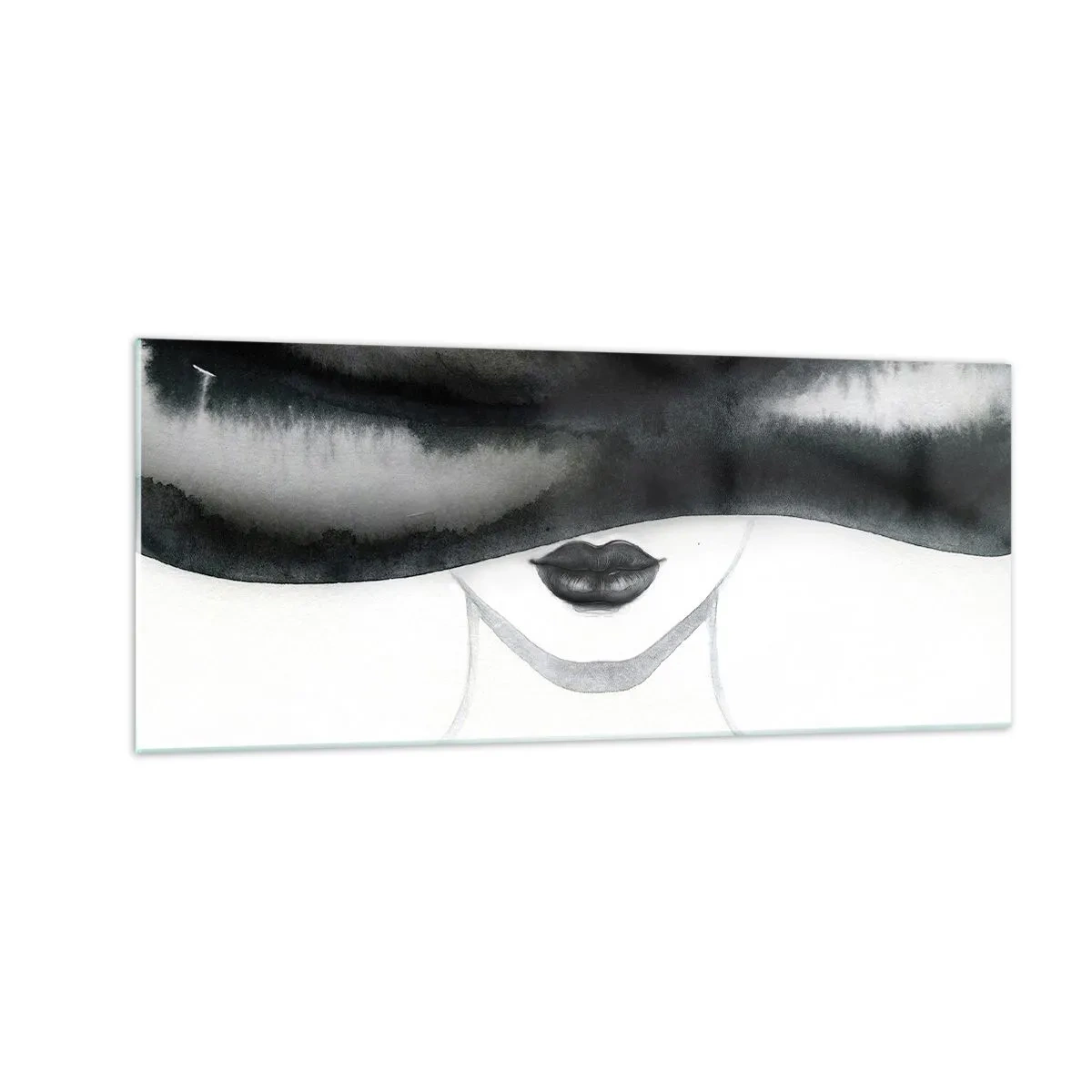 Obraz na skle - Zmyselná záhada - 100x40 cm