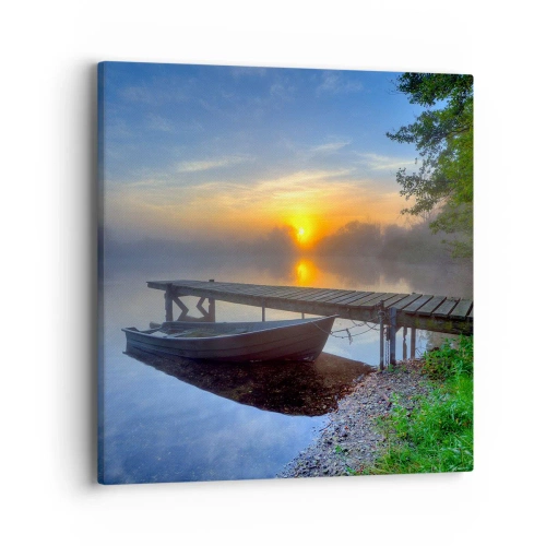 Obraz na plátne - Ako sa obyčajné mení na kúzelné - 40x40 cm