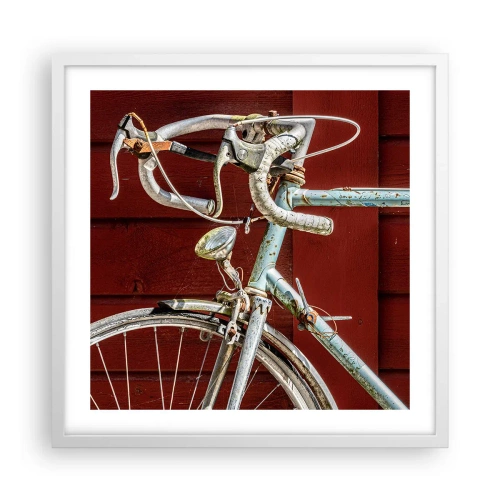 Plagát v bielom ráme - Stvorený pre víťazstvo - 50x50 cm