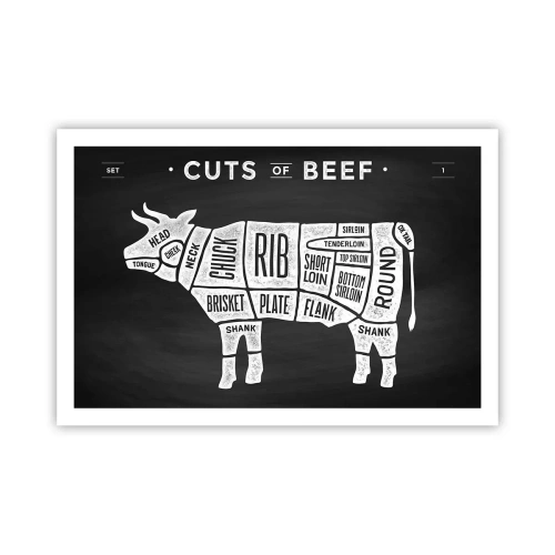 Plagát - Šlabikár mäsiara - 91x61 cm