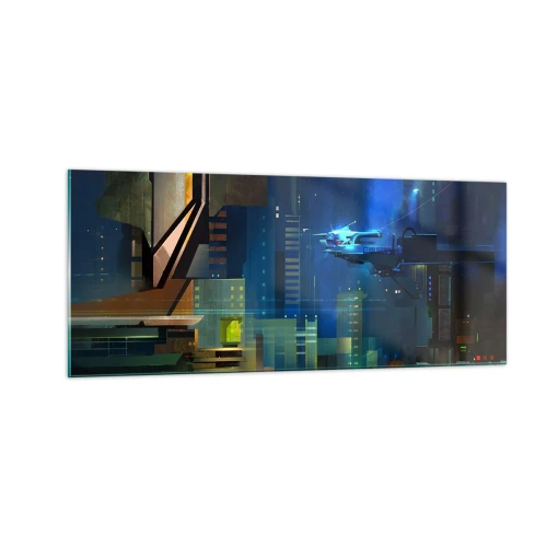 Obraz na skle - V blízkej budúcnosti - 100x40 cm
