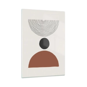 Obraz na skle - V centre pozornosti - 50x70 cm