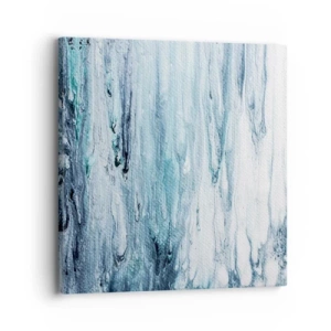 Obraz na plátne - Modré cencúle - 30x30 cm