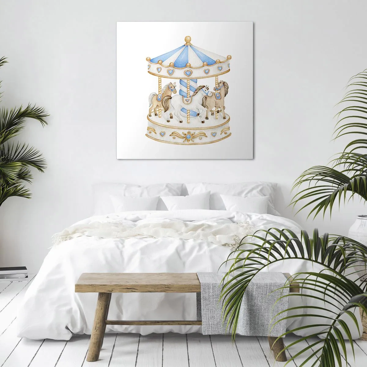 Obraz na plátne - Sladké detstvo - 60x60 cm