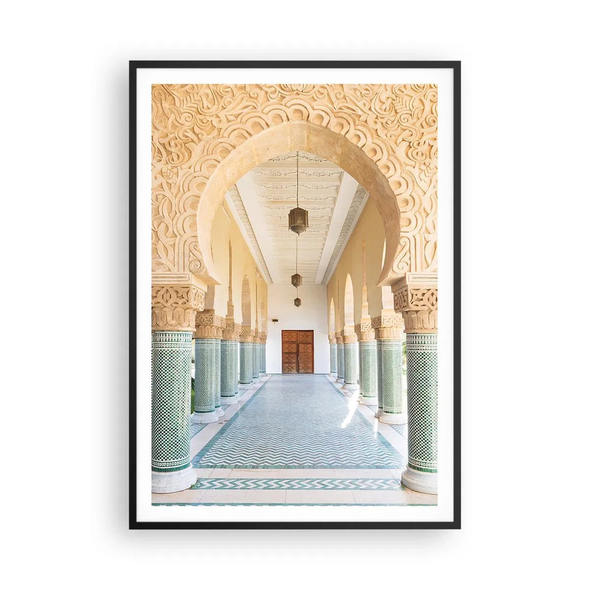 Plagát v čiernom ráme - Z príbehov Šeherezády - 70x100 cm