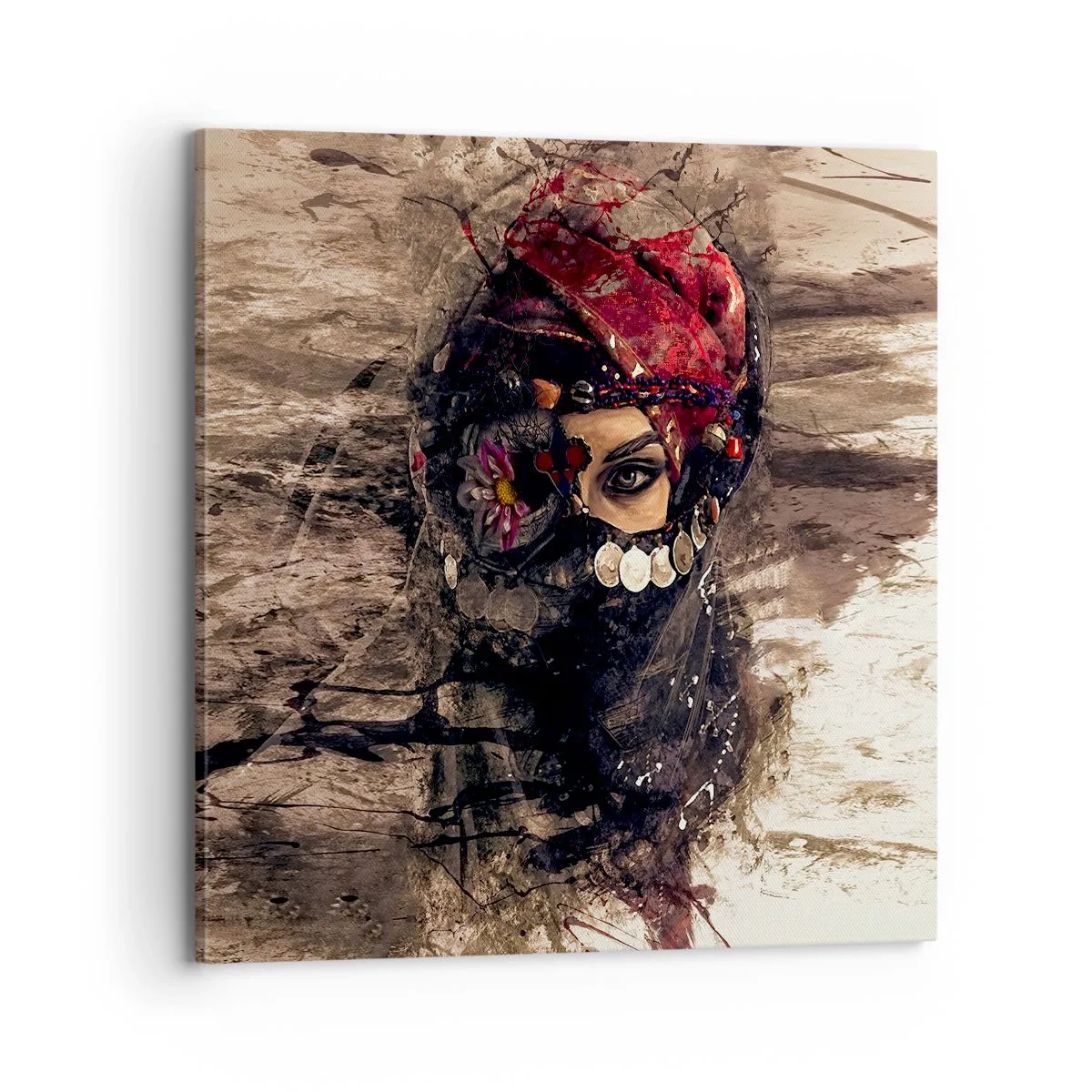 Obraz na plátne - Prinajmenšom znepokojujúca - 70x70 cm