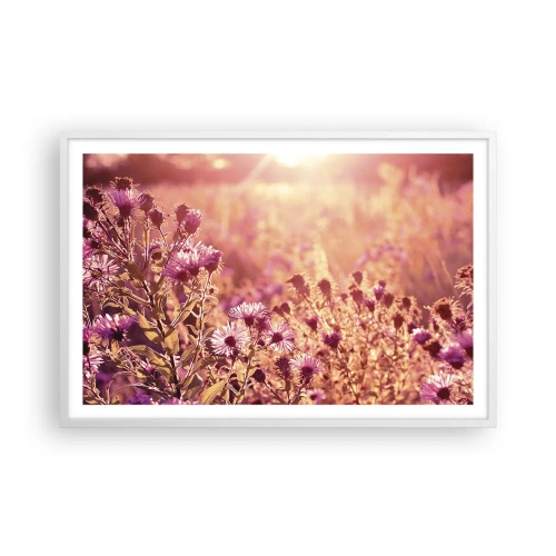 Plagát v bielom ráme - Než skončí leto - 91x61 cm