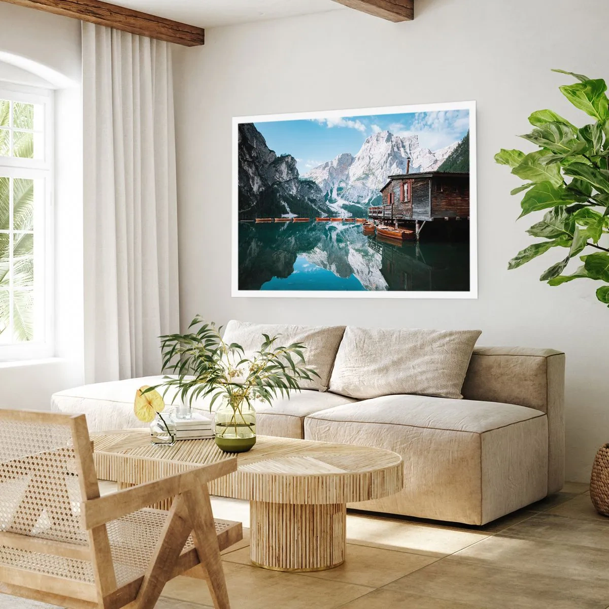 Plagát - Kryštalické, horské ráno - 70x50 cm