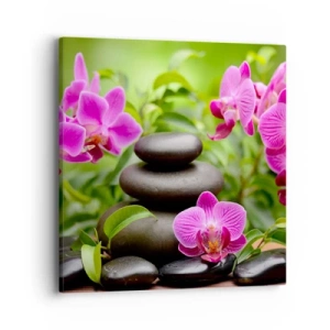 Obraz na plátne - Pyramída pokoja - 40x40 cm