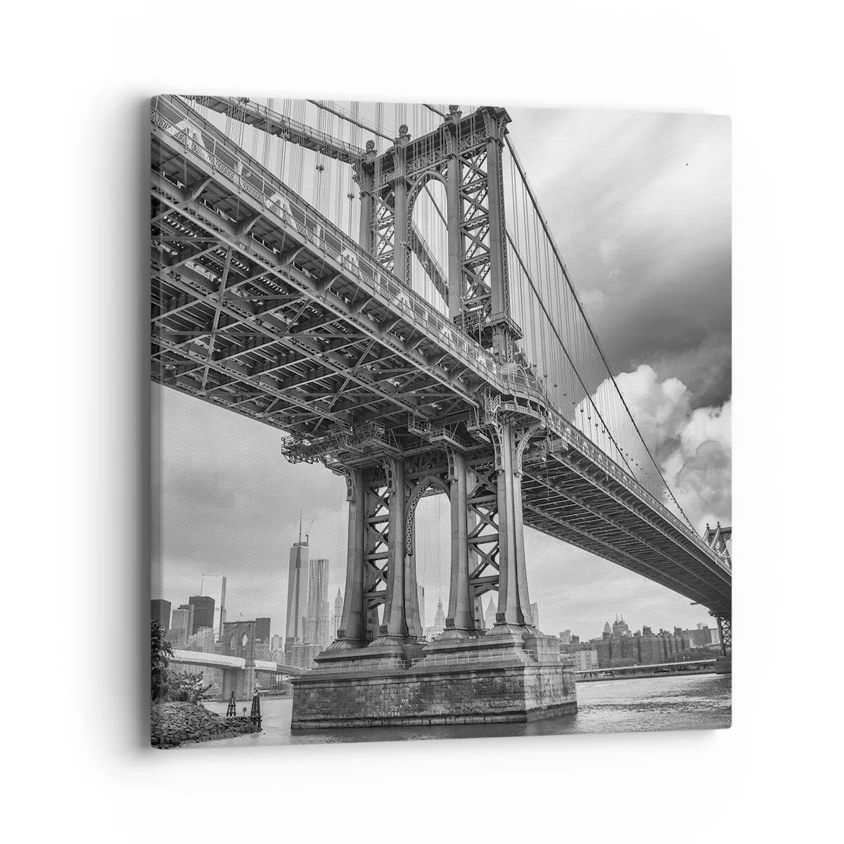 Obraz na plátne - Do srdca mesta - 40x40 cm