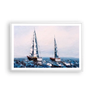 Plagát v bielom ráme - Bratstvo vetra - 91x61 cm