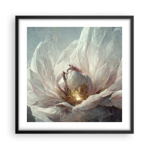 Plagát v čiernom ráme - Rozkvitá raz za sto rokov - 50x50 cm